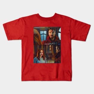 Every Universe | Doctor Strange In The Multiverse Of Madness (2022) Movie Digital Fan Art Kids T-Shirt